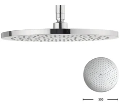 Crosswater Central Brass Round Chrome Shower Head -Burlington Shop M 2015 1 24 12 27 42 429