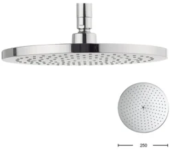 Crosswater Central Brass Round Chrome Shower Head -Burlington Shop M 2015 1 24 12 52 33 85