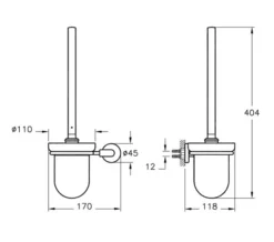 VitrA Minimax Toilet Brush Holder Chrome -Burlington Shop M 2015 2 18 6 23 16 535