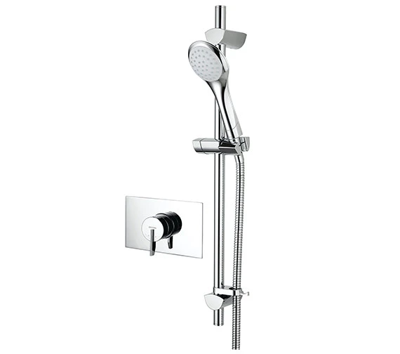 Bristan Sonique2 Thermostatic Recessed Chrome Shower Valve With Riser Kit 1 Bristan Sonique2 Thermostatic Recessed Chrome Shower Valve With Riser Kit