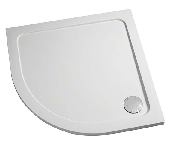 Mira Flight Low Quadrant Shower Tray White With Waste 1 Mira Flight Low Quadrant Shower Tray White With Waste
