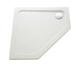 Mira Flight Low Pentagon White Shower Tray 900 X 900mm - 1.1697.016.WH -Burlington Shop M 2015 3 27 7 1 4 324.1697.016.WH 1 mn 1