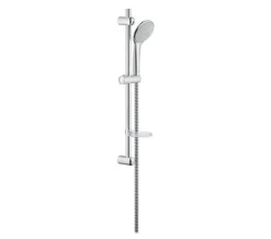 Grohe Euphoria Mono Chrome Shower Set With 600mm Rail - 27256001
