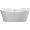 Burlington Admiral 1775 X 885mm White Freestanding Soaking Bath