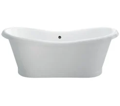 Burlington Admiral 1775 X 885mm White Freestanding Soaking Bath