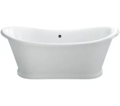 Burlington Admiral 1650 X 710mm White Freestanding Soaking Bath