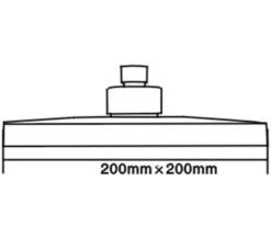Nuie 200mm ABS Fixed Shower Head -Burlington Shop M 2016 9 27 8 45 39 550