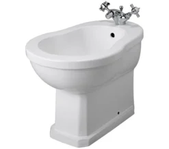 Hudson Reed Richmond 565mm 1 Tap Hole Floor Standing Bidet White