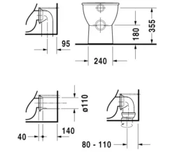 Duravit Darling New 370 X 570mm Floor-Standing Toilet - 2139090000 -Burlington Shop M 2017 10 12 11 46 32 921