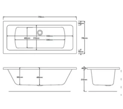 Roca The Gap Double Ended White Acrylic Bath 1700 X 700mm -Burlington Shop M 2017 11 20 10 20 52 308