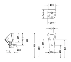 Duravit DuraStyle 300 X 340mm Waterless - Dry Urinal -Burlington Shop M 2017 11 7 5 54 52 335
