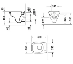 Duravit D-Code 480mm Wall Hung Compact Toilet -Burlington Shop M 2017 12 9 6 47 48 296