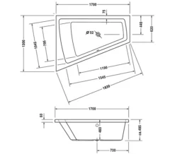 Duravit Paiova Right-Left Built-In Bath With 1 Backrest Slope 17 Duravit Paiova Right-Left Built-In Bath With 1 Backrest Slope -Burlington Shop M 2018 1 2 10 16 54 968