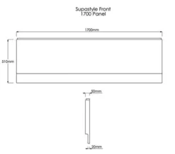 Trojan Supastyle Acrylic Bath Front Panel White -Burlington Shop M 2018 1 20 7 10 37 265