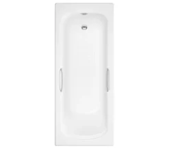 Trojan Granada II Single Ended 8mm Acrylic Bath With Twin Grip - 2th