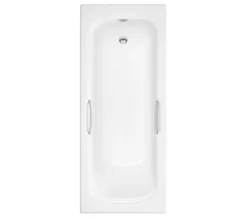 Trojan Granada II Single Ended 5mm Acrylic Bath With Twin Grip - 2th