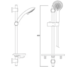 Bristan Chrome Shower Kit With Large Handset -Burlington Shop M 2018 10 11 14 33 3 836