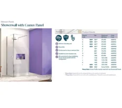 Merlyn Ionic Shower Wall Glass Panel - Available With Choice Of Many Combinations -Burlington Shop M 2018 10 18 13 49 40 990