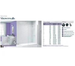Merlyn Ionic Shower Wall Glass Panel - Available With Choice Of Many Combinations -Burlington Shop M 2018 10 18 13 8 5 71