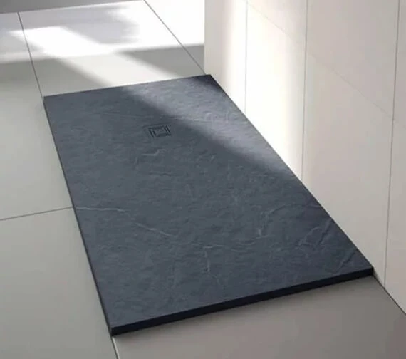 Merlyn TrueStone Rectangular 30mm Height Shower Tray With Waste 1 Merlyn TrueStone Rectangular 30mm Height Shower Tray With Waste