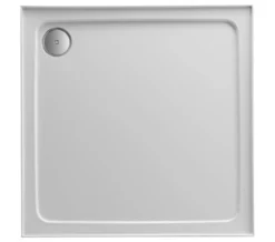 Just Trays JTFusion 4 Up-stand Square Shower Tray With Waste