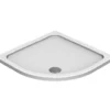 Kudos Kstone Quadrant Acrylic Shower Tray White