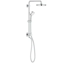Grohe Retrofit 210 Chrome Shower System With Diverter