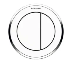 Geberit Type 10 Round Pneumatic Dual Flush Furniture Actuator