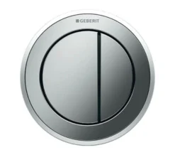 Geberit Type 10 Round Pneumatic Dual Flush Furniture Actuator -Burlington Shop M 2018 2 8 11 20 31 452