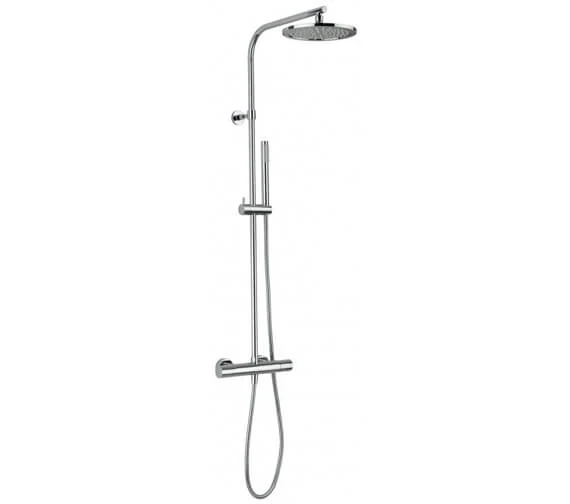 Crosswater Curve Multifunction Thermostatic Shower Valve With Shower Kit Chrome 2 Crosswater Curve Multifunction Thermostatic Shower Valve With Shower Kit Chrome - Image 2