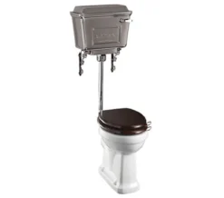 Burlington Standard White Close-Coupled Pan With Cistern And Flush Pipe Kit