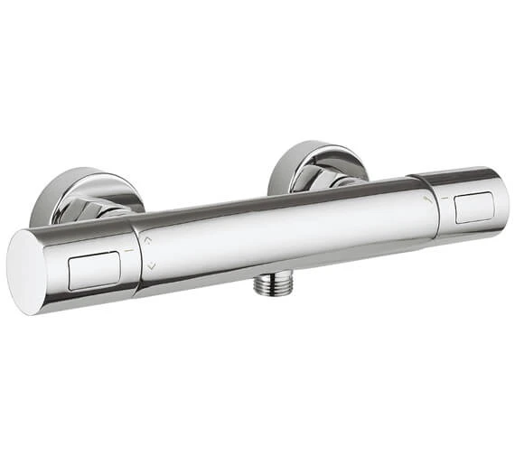 Crosswater Central Chrome Exposed Thermostatic Shower Valve 1 Crosswater Central Chrome Exposed Thermostatic Shower Valve