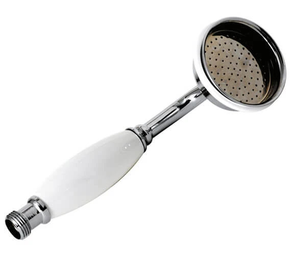 Nuie Large Traditional Chrome Shower Handset 1 Nuie Large Traditional Chrome Shower Handset