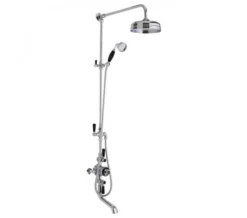 Hudson Reed Topaz Triple Exposed Mixer Shower Valve With Rigid Riser -Burlington Shop M 2018 8 8 7 27 47 659