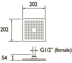 Bristan Abs Fixed Chrome Shower Head -Burlington Shop M 2018 9 26 8 4 56 465