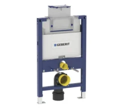 Geberit Duofix 500 X 820mm WC Frame With 12cm Omega Concealed Cistern White