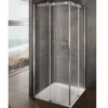 Lakes Italia Avanza Frame-less Sliding Door Corner Entry Enclosure 800 X 800mm