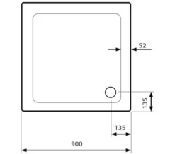 Lakes Low Profile ABS Stone Resin White Square Tray With Waste 15 Lakes Low Profile ABS Stone Resin White Square Tray With Waste -Burlington Shop M 2019 10 7 15 41 34 110