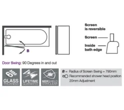 Merlyn Ionic Single Bath Screen 800 X 1500mm -Burlington Shop M 2019 12 14 9 47 18 310