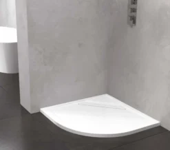 Kudos Connect2 900mm Quadrant Acrylic Shower Tray White