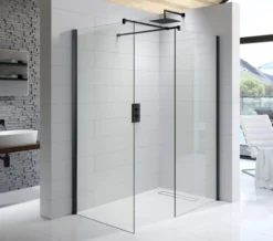 Kudos Ultimate Black 1952mm High Flat 8mm Glass Shower Panel 13 Kudos Ultimate Black 1952mm High Flat 8mm Glass Shower Panel -Burlington Shop M 2019 12 3 14 23 16 416