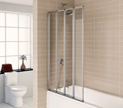 Aqualux Aqua 4 4-Fold 840mm X 1400mm Bath Screen -Burlington Shop M 2019 2 19 13 51 10 850