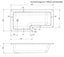 Nuie Square White Shower Bath Set -Burlington Shop M 2019 3 13 7 40 10 522