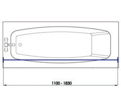 Croydex Stick N Lock Plus 6 Feet Telescopic Shower Curtain Rod -Burlington Shop M 2019 4 2 12 1 41 602