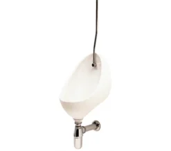 Twyford Clifton 1 White Urinal Set With Exposed Flush Pipe And Cistern