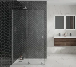 Aquadart Rolla 8 Sliding Shower Door 2000mm High