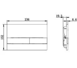 Crosswater Arena Flush Plate -Burlington Shop M 2019 5 29 8 26 30 222