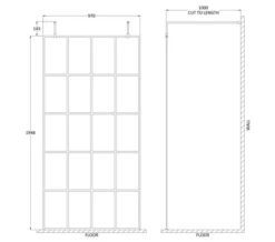 Hudson Reed Black Frame Shower Screen With Arms And Feet -Burlington Shop M 2019 5 30 7 19 26 230