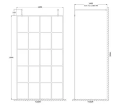 Hudson Reed Black Frame Shower Screen With Arms And Feet -Burlington Shop M 2019 5 30 7 19 51 533