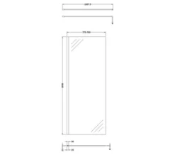 Hudson Reed Black Wetroom Screen And Black Support Bar -Burlington Shop M 2019 6 1 11 44 1 601